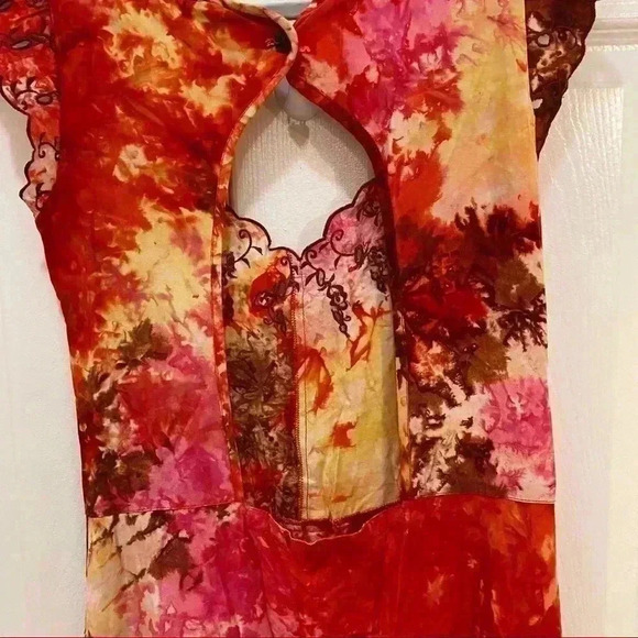 Valija Gitana tiedye gypsy flowy summer dress - Picture 3 of 6